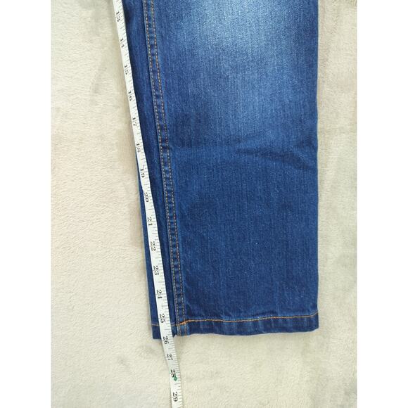 Hellessy Women's Bloomfield Fringe Trim Straight Jeans Size 4 - Picture 4 of 10